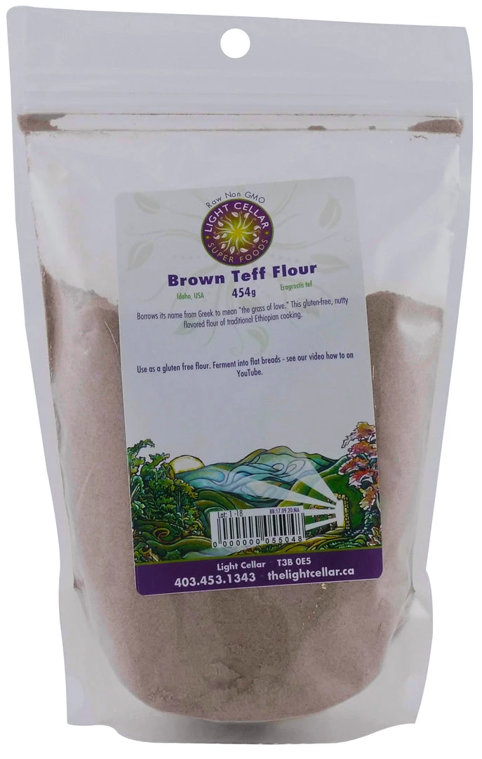 Light Cellar Brown Teff Flour 4 Light Cellar Brown Teff Flour
