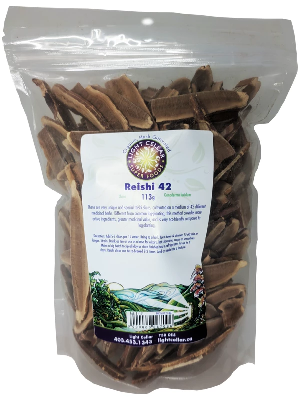 Light Cellar All Superfoods Reishi Mushroom Slices 5 Light Cellar All Superfoods Reishi Mushroom Slices