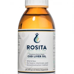 Cod Liver Oil Rosita - Liquid Nourishing Fats & Sweeteners
