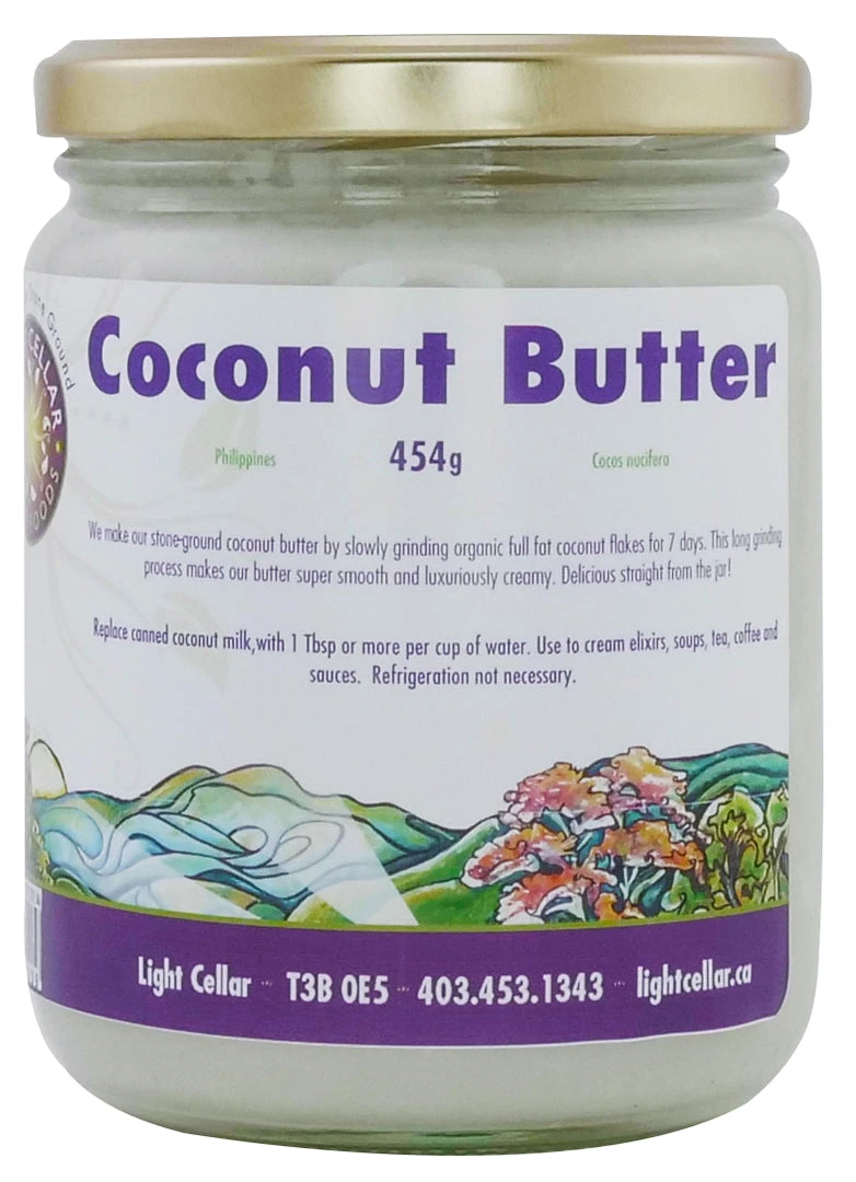 Light Cellar Stoneground Coconut Butter 3 Light Cellar Stoneground Coconut Butter