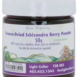Light Cellar All Superfoods Schizandra Berry Powder - Freeze Dried