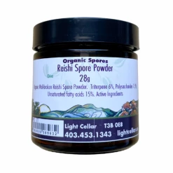 Light Cellar Reishi Spore Powder Culinary & Medicinal Mushrooms